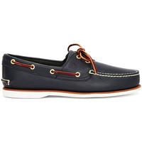 timberland classic boat shoe mens boat shoes in blue