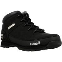 Timberland Euro Sprint Black NB Black men\'s Shoes (High-top Trainers) in Black