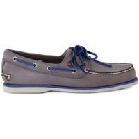 timberland classic boat 2 eye mens boat shoes in multicolour