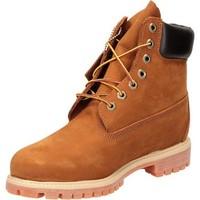 timberland timbaf 6in prem bt mens mid boots in orange