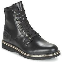 timberland britton hill ptboot wp mens mid boots in black