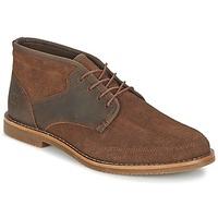 timberland fgsuede half cab chukka mens mid boots in brown