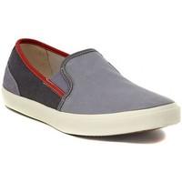 Timberland SLIP ON GREY men\'s Slip-ons (Shoes) in multicolour