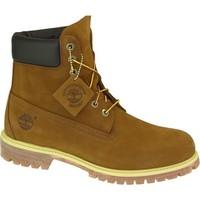 timberland 6 inch prem boot rust mens mid boots in brown