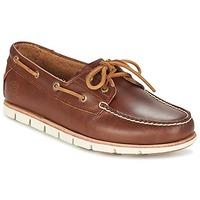Timberland TIDELANDS 2 EYE men\'s Boat Shoes in brown