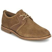 timberland brooklyn park leather ox mens casual shoes in brown