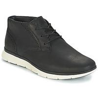 Timberland FRANKLIN PRK CHUKKA men\'s Shoes (High-top Trainers) in black