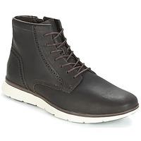 timberland franklin prk 6 zip boot mens mid boots in black