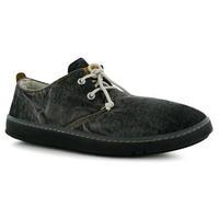 Timberland Ekhoksthand Ox Black Denim Trainers Mens