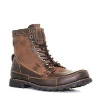 timberland mens earthkeepers original leather boots brown