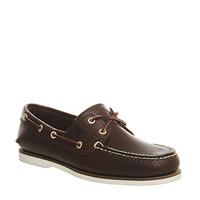 Timberland New Boat Shoe DARK BROWN LEATHER