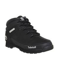 timberland eurosprint black nubuck