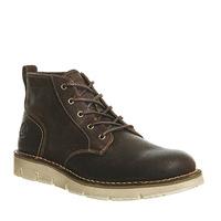 timberland westmore chukka dark brown suede