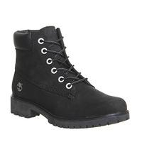 Timberland Slim 6inch Premium Boots BLACK NUBUCK