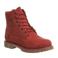 Timberland Premium 6 Boot RED NUBUCK