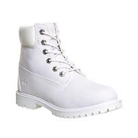 Timberland Premium 6 boots WHITE CANVAS