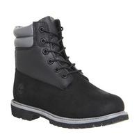 Timberland Premium 6 Padded Collar Boots BLACK HELLKORE