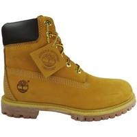 timberland icon 6 quot premium boot womens mid boots in yellow