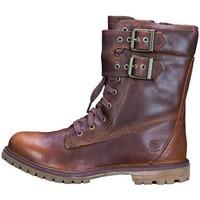 timberland in dbk strp gl2 orang womens mid boots in brown