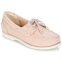 Timberland CLASSIC BOAT UNLINED BOAT women\'s Boat Shoes in pink