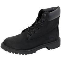 Timberland Chaussure 12907 Junior/Junior Black Nubuck women\'s Shoes (High-top Trainers) in black