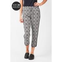 TILE CROP SOFT TROUSERS