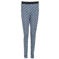 TILE PRINT JERSEY PANT