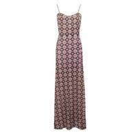 TILE PRINT CAMI MAXI DRESS