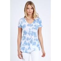 tie dye tee plain