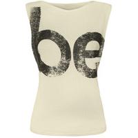 Tia Be Happy Smiley Print Vest - Cream