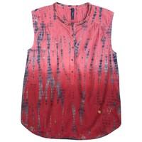 Tie Dye Sleeveless Blouse