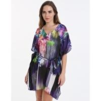 Tiger Lily Kaftan - Purple Multi