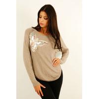 Tillie butterfly sequin jumper