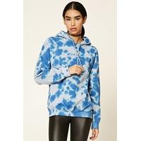 Tie-Dye Print Hoodie