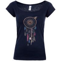 Time 40 T-Shirt DREAMCATCHER women\'s T shirt in blue