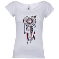 time 40 t shirt dreamcatcher womens t shirt in white