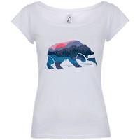 time 40 t shirt bear womens t shirt in white