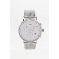 Timex Fairfield Chronograph Silver Mesh Watch, SILVER