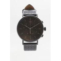 timex fairfield chronograph black watch black