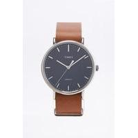 Timex Weekender Fairfield Tan Leather Watch, BEIGE