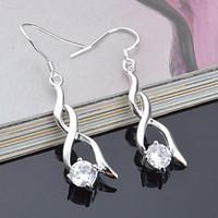 titanium steel earring drop earrings weddingparty 2pcs