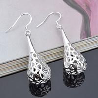 Titanium Steel Earring Drop Earrings Wedding/Party 2pcs