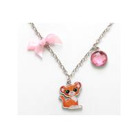 tiger multi charm necklace