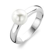 Ti Sento Ring Silver and Pearl Ball Top