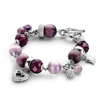 ti sento bracelet silver beads and charms