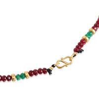 tityaravy lakshmi necklace 48034 womens necklace in gold