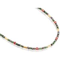 tityaravy floral necklace 48033 womens necklace in green