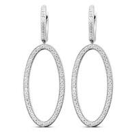 Ti Sento Earring White Zirconia Silver