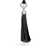 Ti Sento Pendant Silver And Leather Tassel