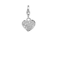 Ti Sento Charm Charming Shiny Love Heart